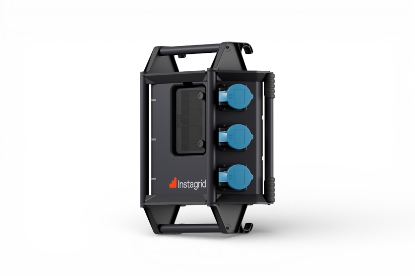 Produktbild Instagrid LINK mit blauen Steckern