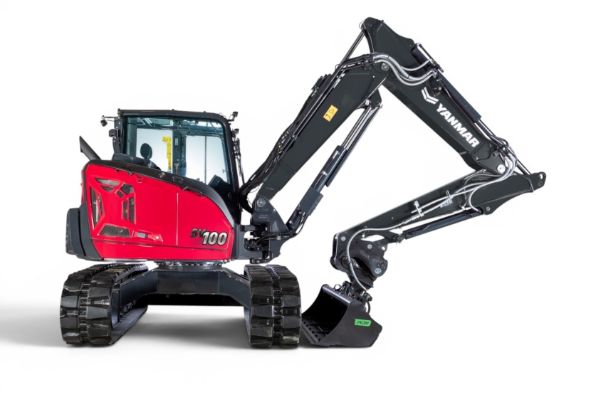 YANMAR Midibagger SV100-7 2PB RUBAG Raupenbagger