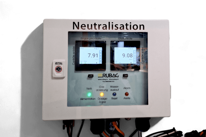 RUBAG Neutralisationsanlage automatische Neutralisation