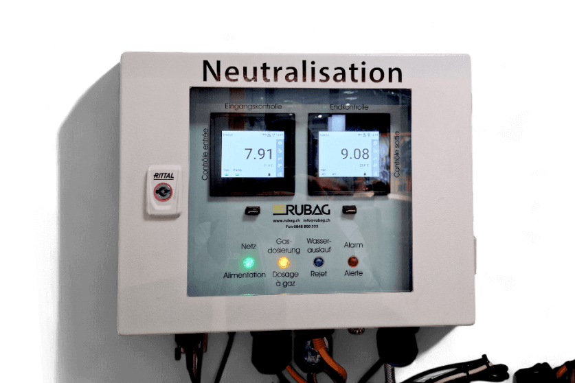 RUBAG Neutralisationsanlage automatische Neutralisation