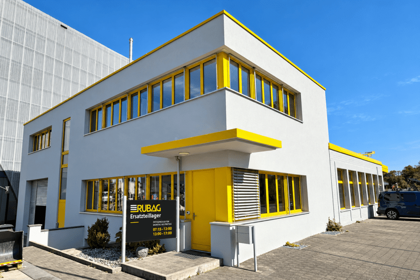RUBAG Ersatzteillager Gebäude von aussen